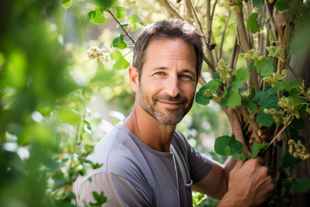 Un viticulteur dans son domaine