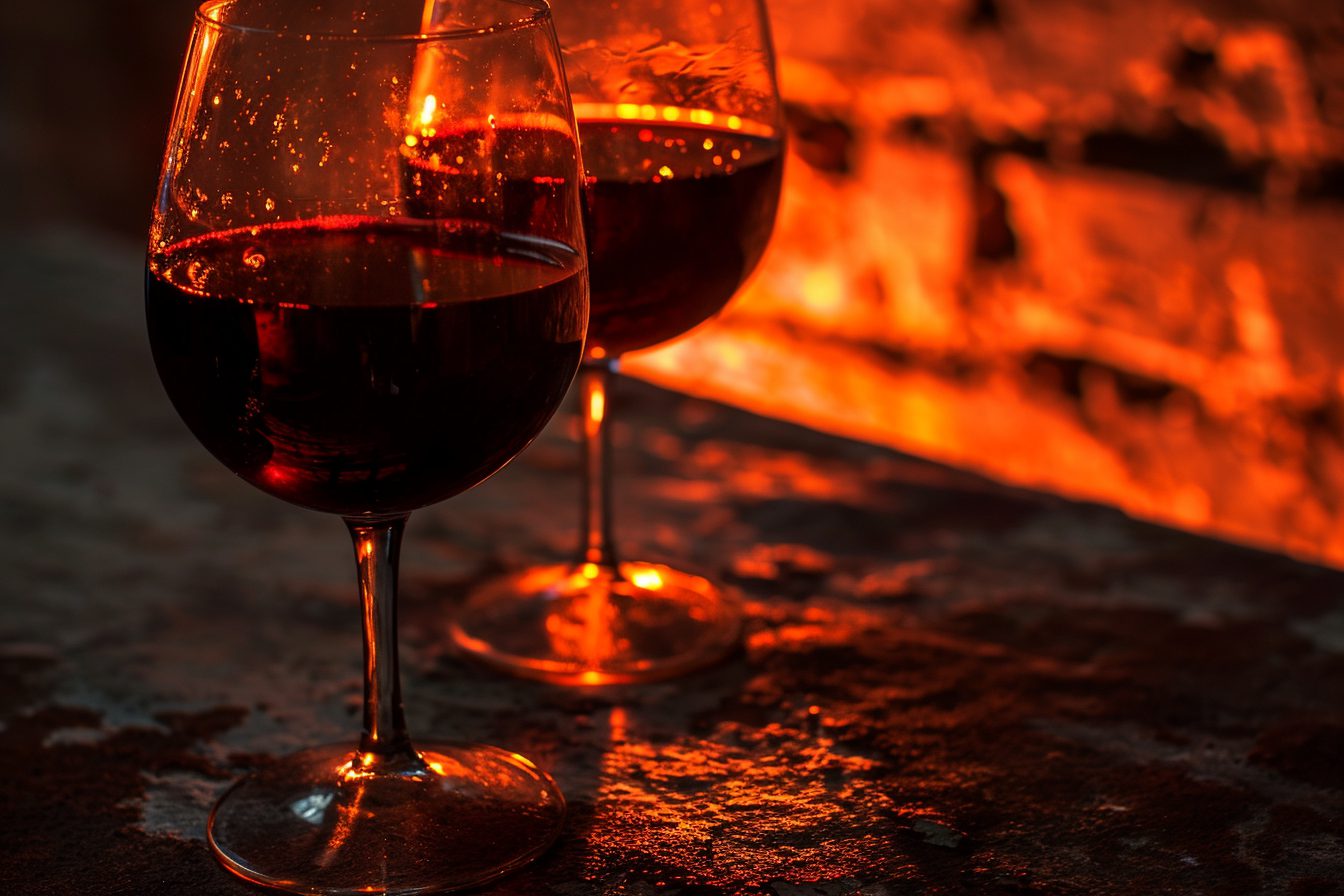 Deux verres de vin