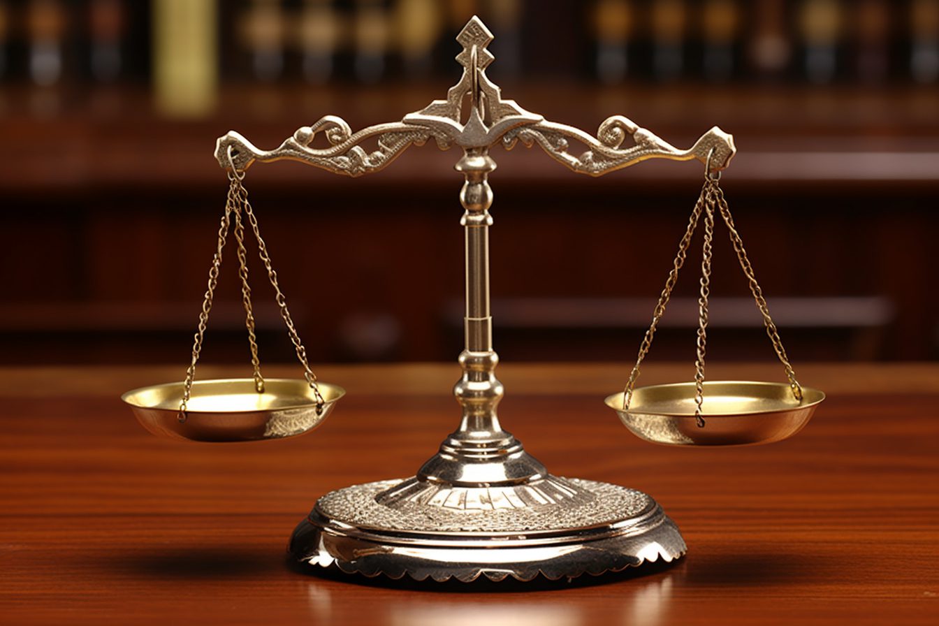 La balance juridique