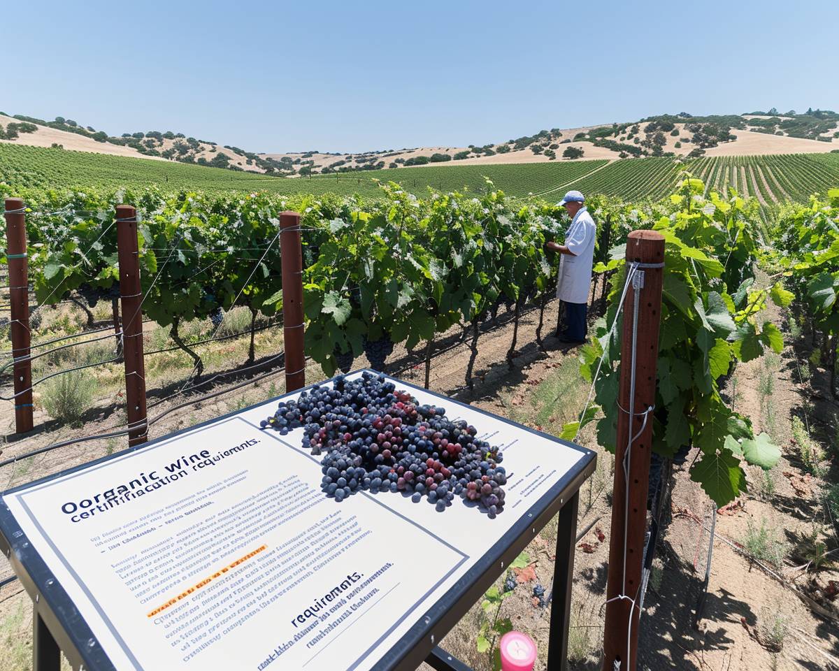 Quels sont les critères pour qu'un vin soit certifié bio?