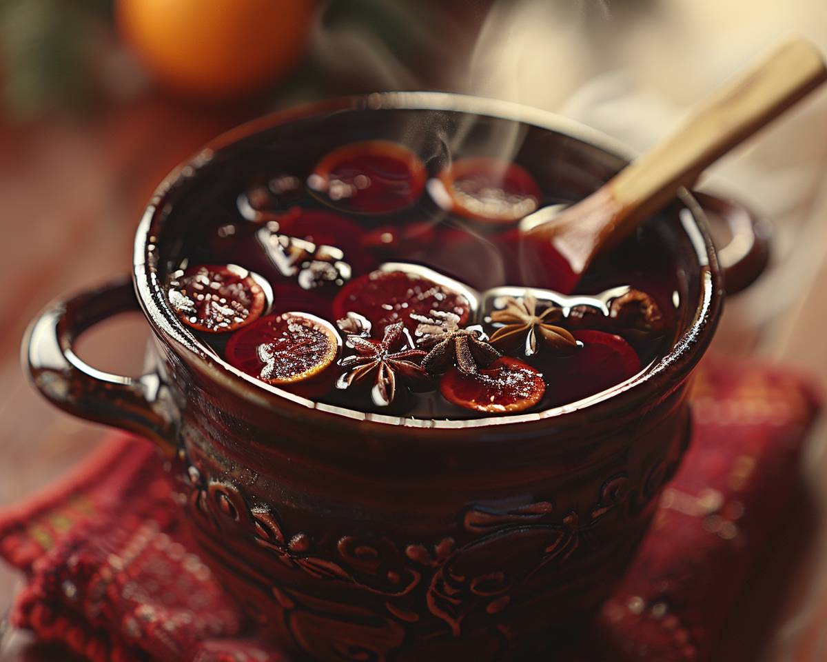 Quels sont les ingrédients de base utilisés dans la préparation du vin chaud?