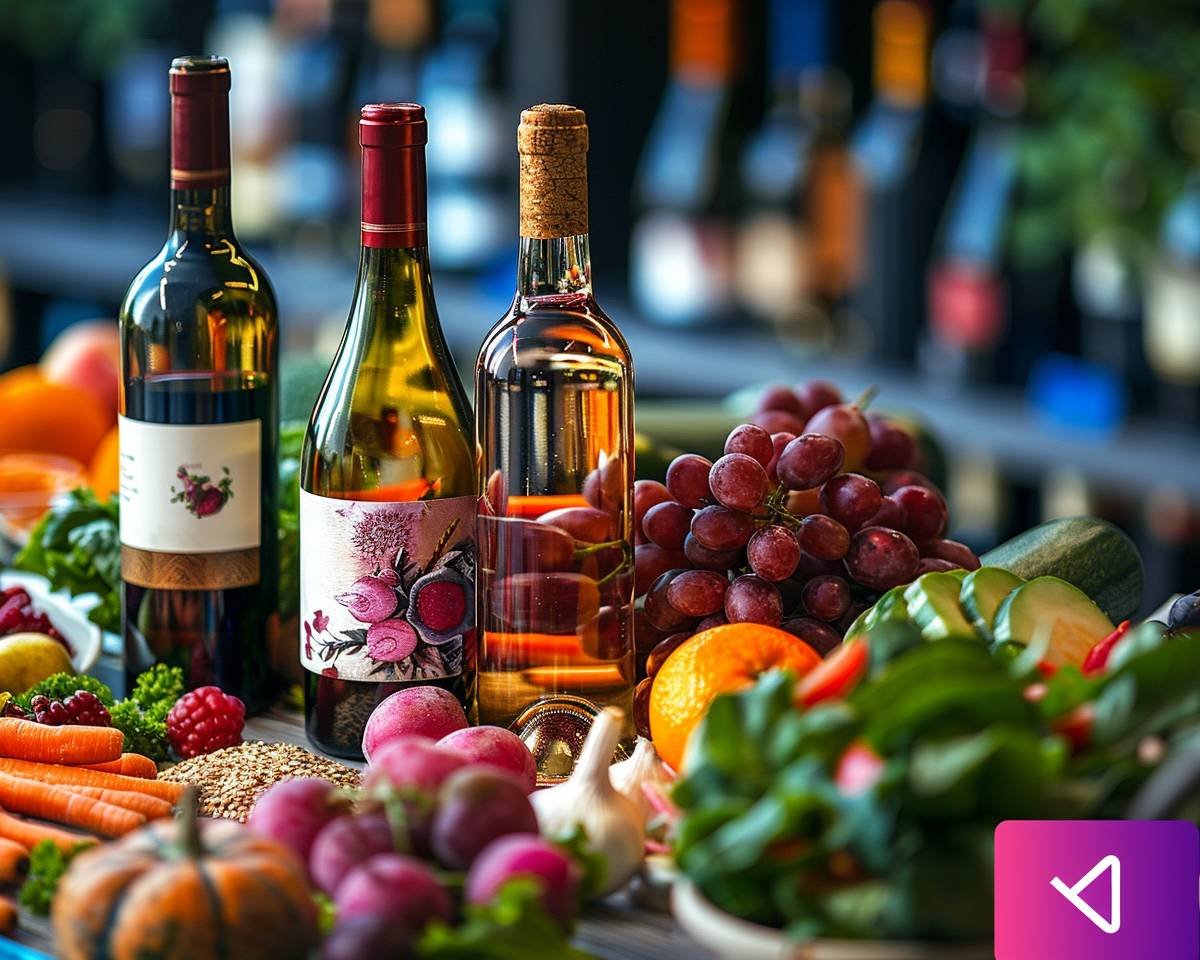 Comment le vin bio peut-il s'intégrer dans une alimentation durable?