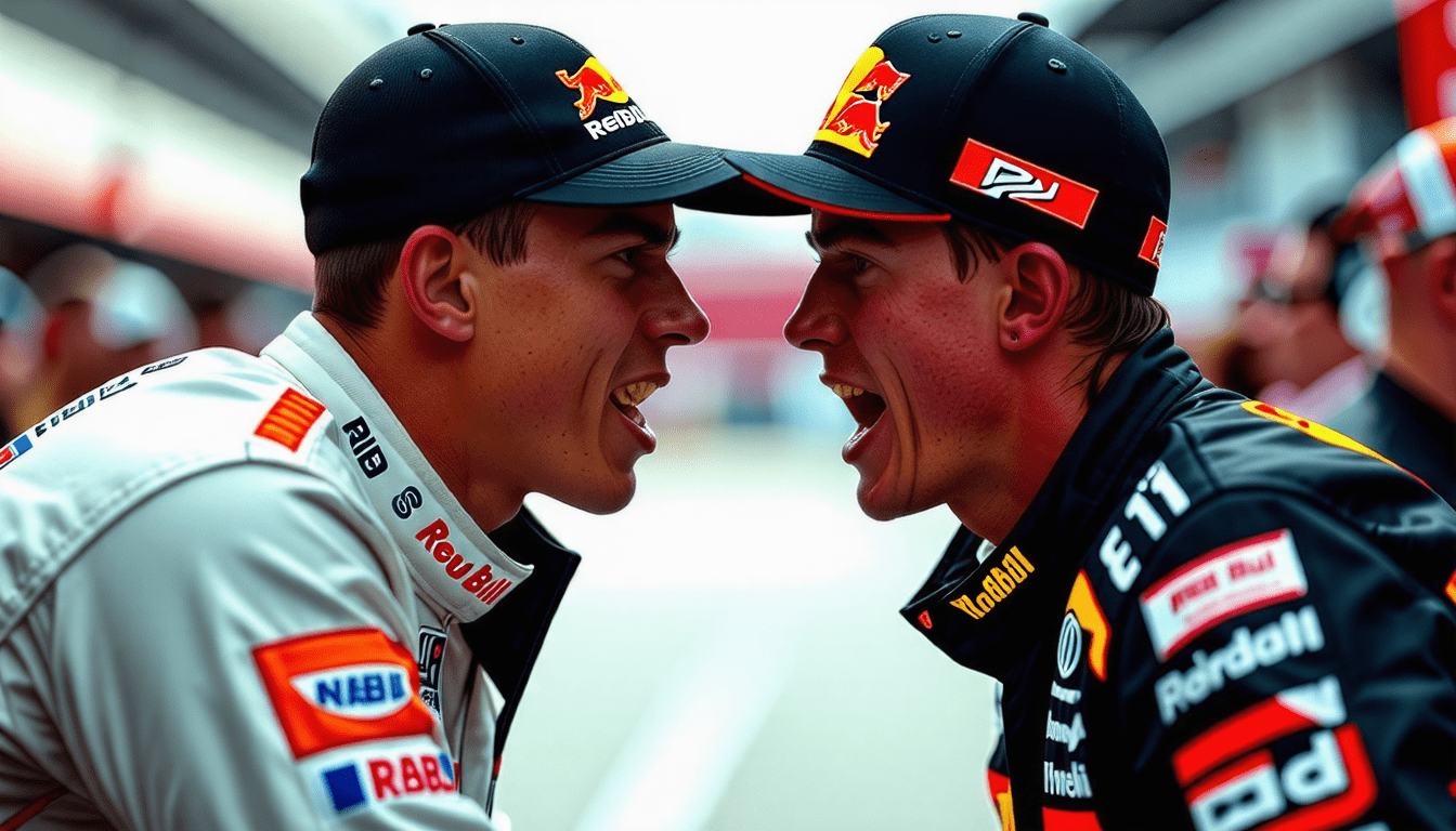découvrez l'analyse captivante de gaëtan vigneron sur le conflit verbal entre russell et verstappen lors du grand prix de f1 à abu dhabi. une confrontation qui rappelle les disputes d'enfants, selon lui. plongez dans les détails de cette situation intrigante et les implications pour les pilotes.