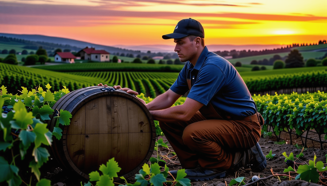 découvrez l'histoire fascinante d'un plombier, petit-fils de vigneron, qui se lance dans une aventure improbable à travers les terroirs viticoles. un voyage émouvant et enrichissant qui allie passion, tradition et découverte du monde du vin.