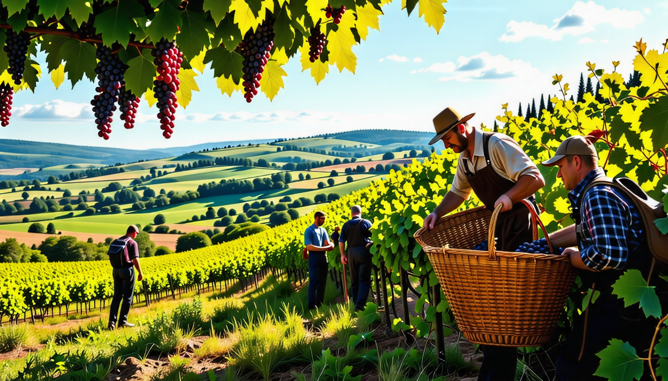 découvrez le domaine de la coche à sainte-pazanne qui entame une nouvelle saison de vendanges. apprenez-en plus sur nos méthodes de viticulture et savourez nos vins uniques issus de cette récolte prometteuse.