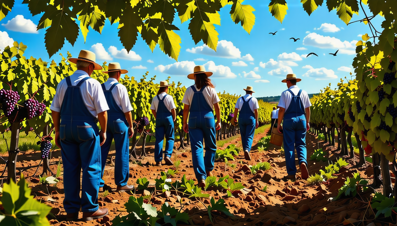 découvrez les viticulteurs du nord du vaucluse en pleine action à travers nos photos captivantes. plongez dans l'univers de la viticulture, admirez le savoir-faire et la passion de ces artisans du vin, et explorez les paysages magnifiques du vaucluse.
