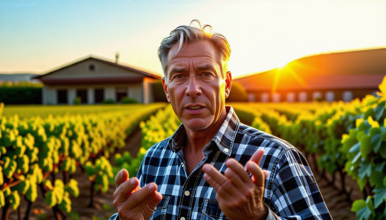 découvrez le témoignage poignant d'un vigneron de l'entre-deux-mers qui se confie sur son surendettement et les défis rencontrés dans sa carrière. il partage son expérience de la viticulture, évoquant comment il a été perçu comme une 'vache à lait' et fait le bilan de sa vie professionnelle avant la retraite.