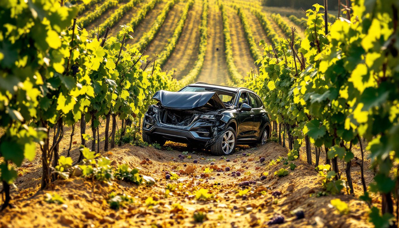 découvrez l'incident choquant survenu dans le vignoble renommé de condrieu, en loire, où une parcelle a été dévastée par un véhicule tout-terrain. cette situation soulève des inquiétudes sur la protection des paysages viticoles et l'impact des activités récréatives en milieu rural.