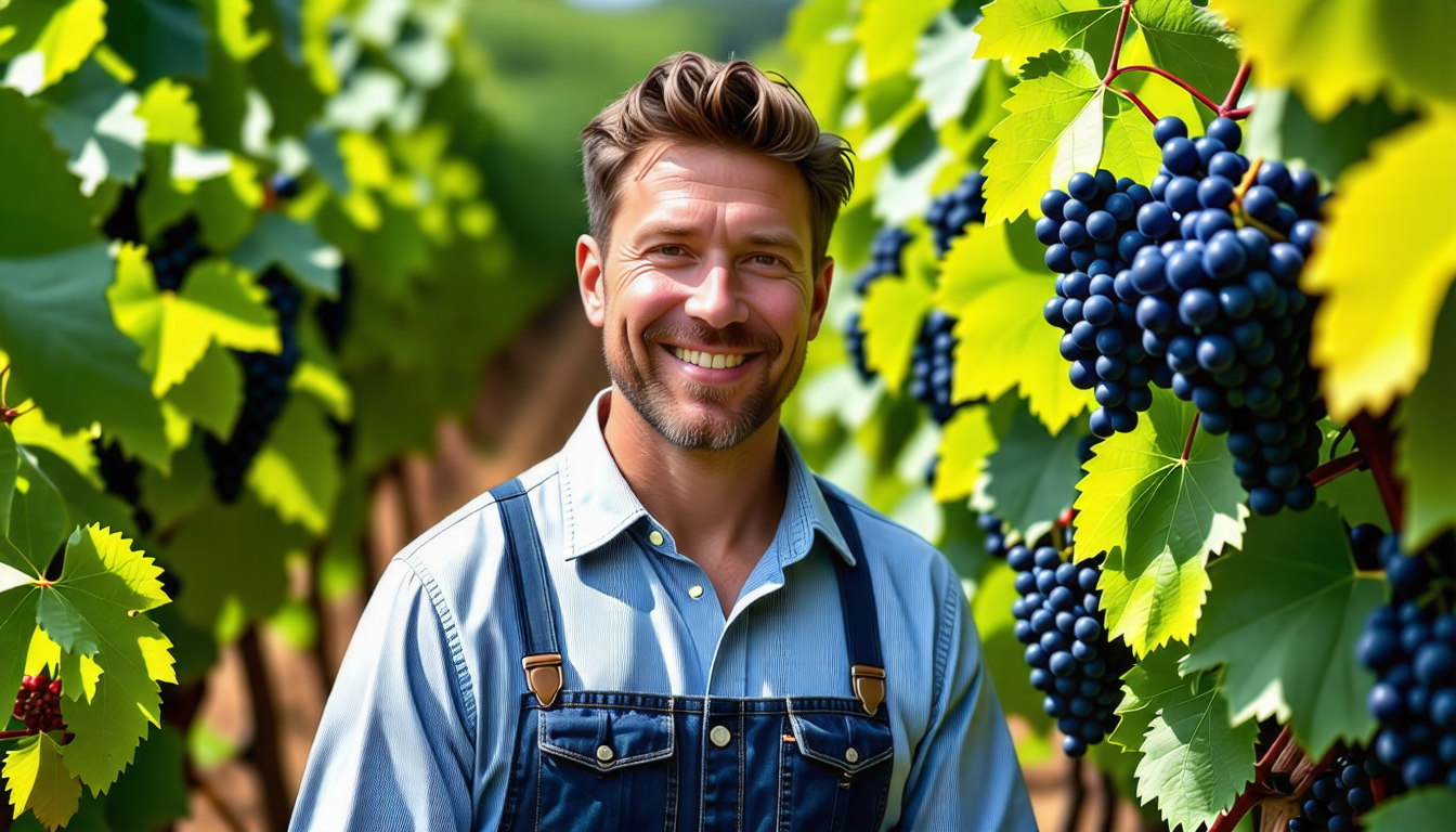 découvrez samuel, le viticulteur passionné et agriculteur charismatique de la saison 20 de 'l'amour est dans le pré' sur m6. plongez dans son univers écoresponsable et suivez son parcours à la recherche de l'amour et de l'authenticité.