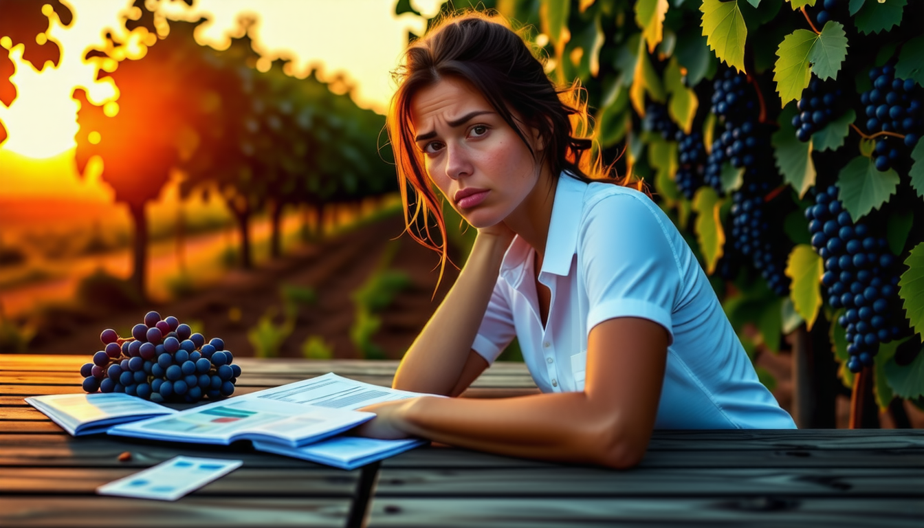 découvrez le parcours inspirant d'une viticultrice au bord du burn-out, surendettée de près d'un million d'euros, qui réussit à se réinventer dans le secteur du tourisme. une histoire de résilience et de passion qui montre qu'il est possible de rebondir malgré les défis.