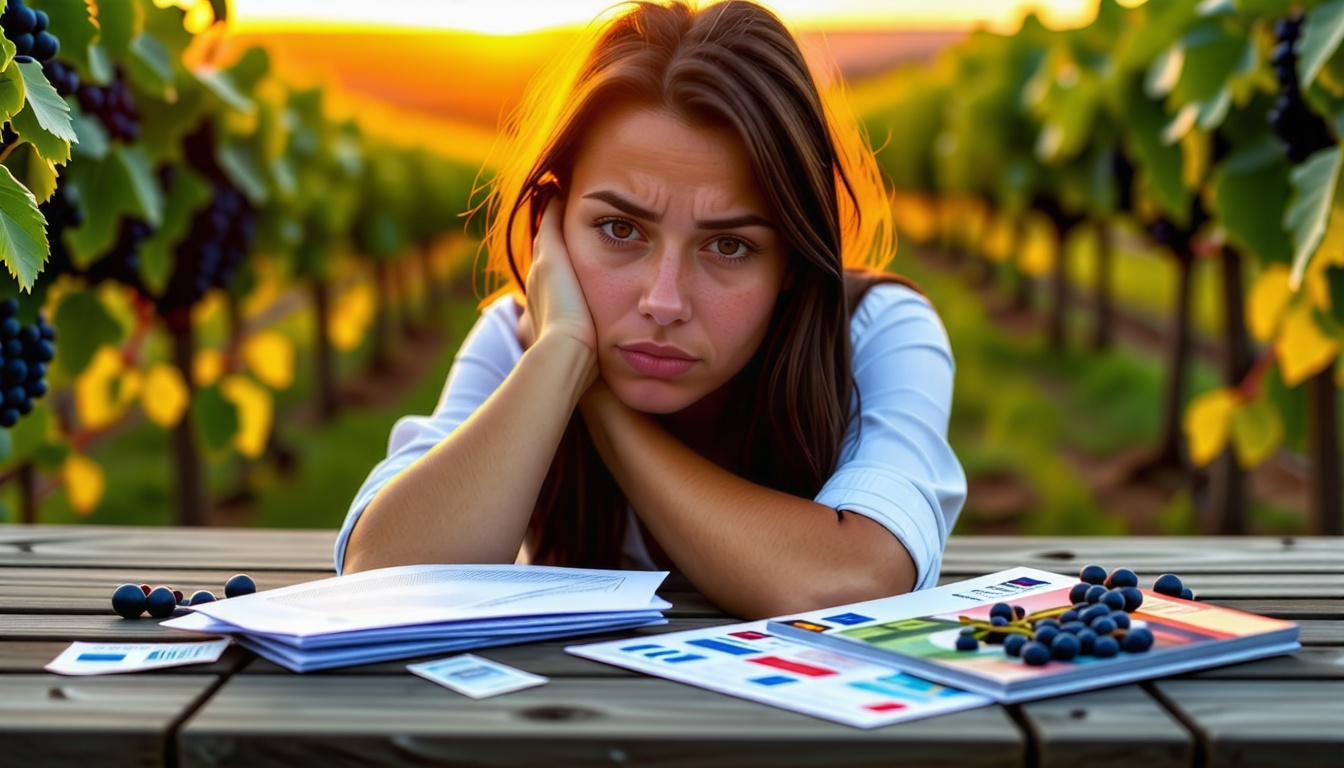 découvrez le parcours inspirant d'une viticultrice au bord du burn-out, endettée de près d'un million d'euros, qui retrouve espoir et succès en se réinventant dans le secteur du tourisme. une histoire de résilience, de passion et de reconversion à ne pas manquer.