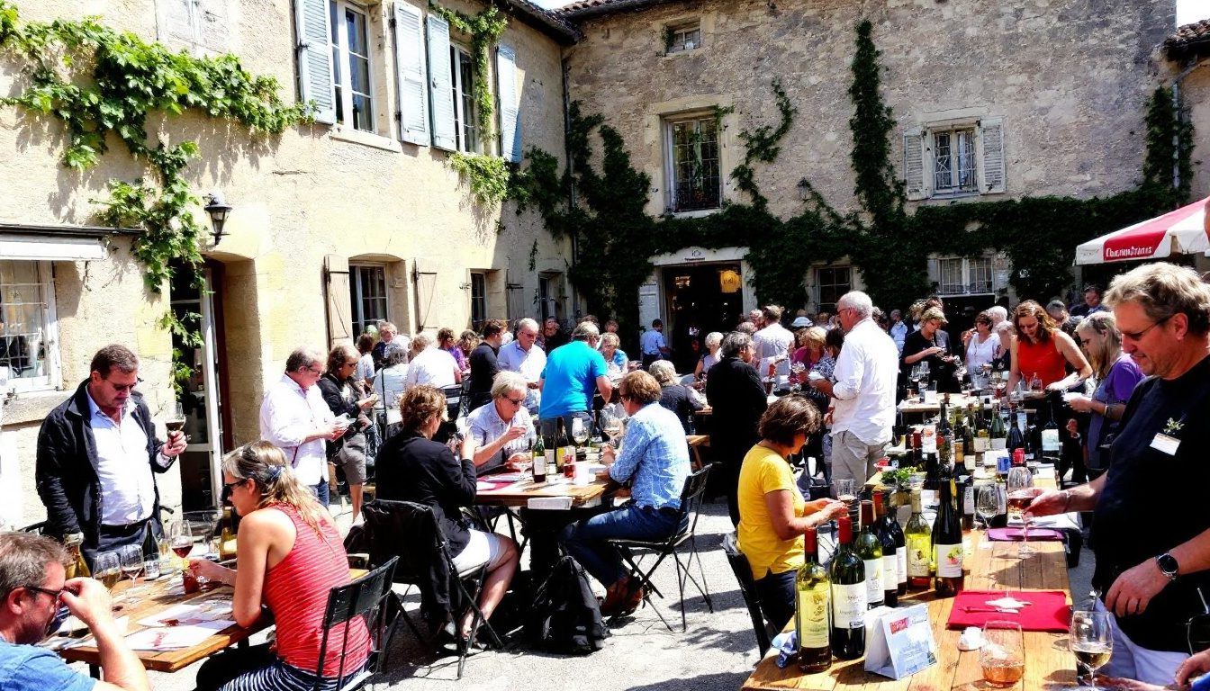 rejoignez-nous ce week-end à vals-près-le puy pour vinivals, le grand rassemblement festif des vignobles français ! dégustez des vins exceptionnels, découvrez la richesse de nos terroirs et partagez des moments inoubliables avec des passionnés.