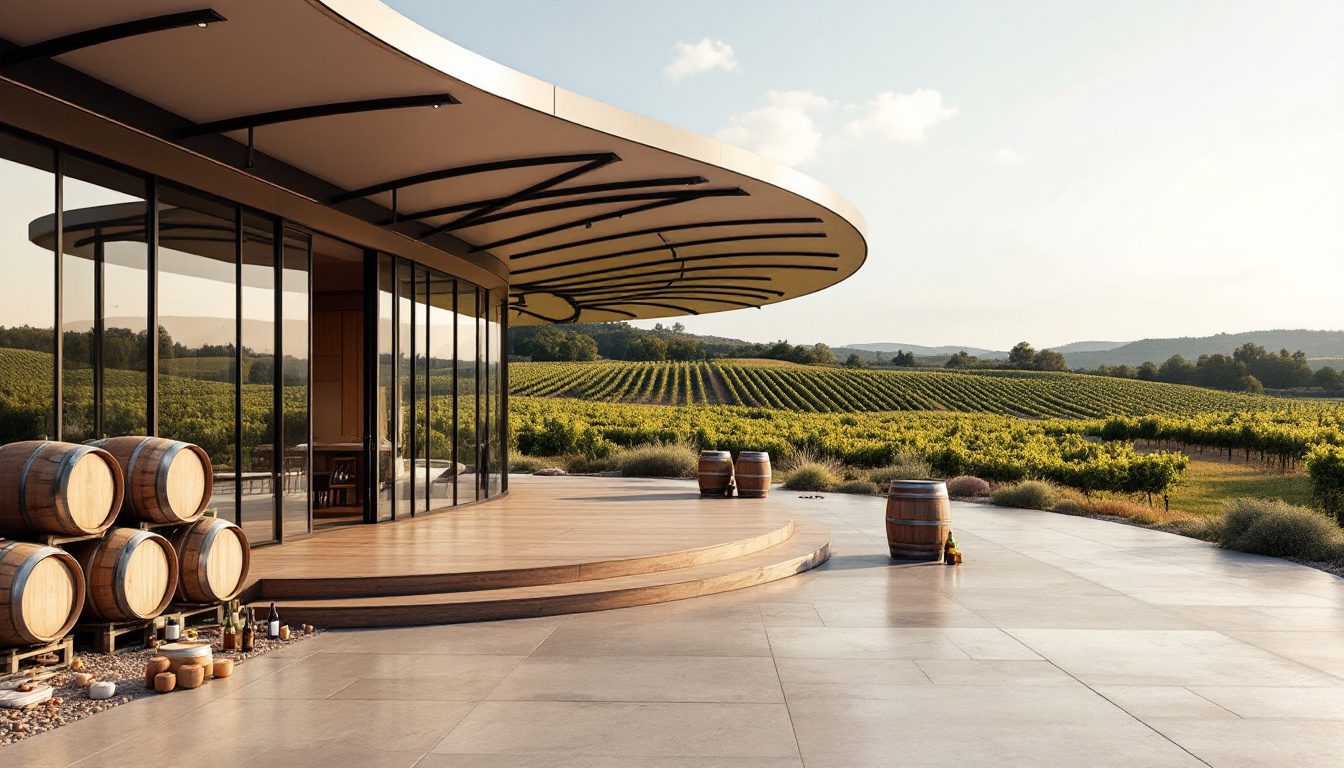 découvrez le nouvel espace de réception du domaine de joÿ, dédié à l'exploration du métier de vigneron. une expérience immersive qui vous plongera au cœur de l'art de la vinification, alliant tradition et innovation.