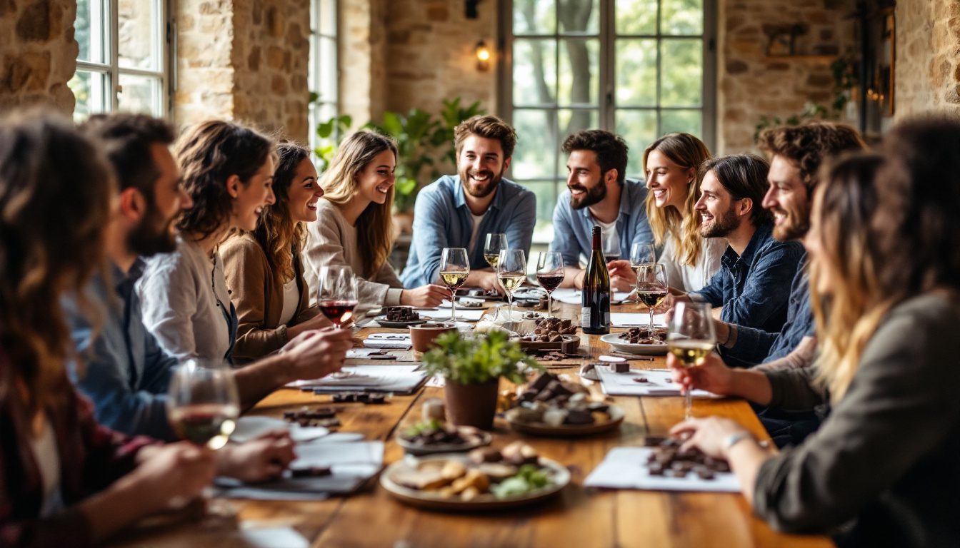 découvrez des expériences gustatives uniques à plœmeur, où l'art du chocolatier rencontre la passion du vinificateur. un voyage sensoriel inoubliable qui éveillera vos papilles et enrichira vos moments de dégustation.