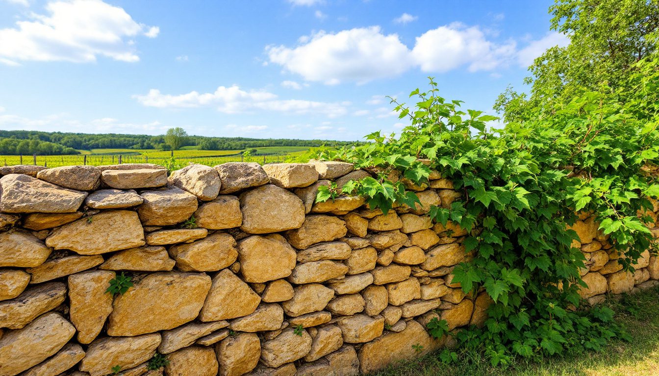 découvrez la renaissance de la pierre sèche, un projet innovant de réhabilitation qui redonne vie aux techniques traditionnelles au cœur des magnifiques vignobles bourguignons. plongez dans l'histoire et la passion qui se cachent derrière cette approche durable de l'agriculture.
