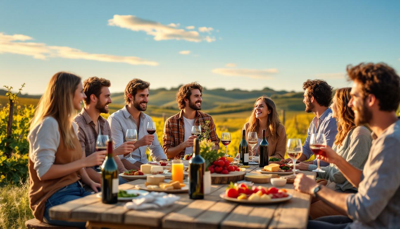 découvrez beaumes-de-venise à travers son premier événement 'apéro vigneron', une célébration unique mettant en avant la nouvelle génération d'agriculteurs passionnés. rejoignez-nous pour déguster des vins locaux tout en apprenant sur les pratiques durables qui font vivre notre terroir.