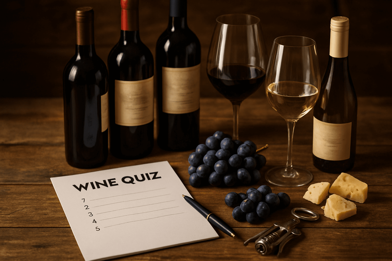 testez vos connaissances sur le vin avec notre quiz captivant ! répondez à 15 questions surprenantes et découvrez si vous êtes un véritable œnophile ou simplement un amateur. amusez-vous tout en apprenant des faits fascinants sur le monde viticole !