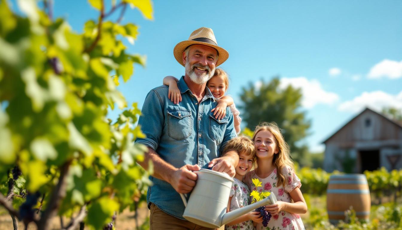 découvrez l'histoire inspirante d'un vigneron en difficulté qui, grâce au soutien indéfectible de sa famille, parvient à surmonter les obstacles et retrouver l'espoir et le succès dans son domaine. une vidéo émouvante à ne pas manquer !