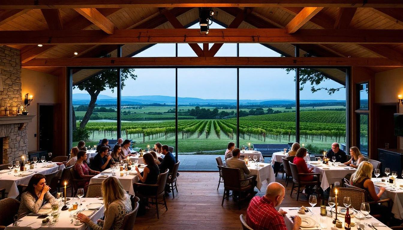 découvrez les vineries avec restaurants dans le comté de prince edward, où la gastronomie se marie à l'art de la vinification. profitez de paysages enchanteurs, de dégustations de vins raffinés et de plats élaborés par des chefs passionnés dans un cadre pittoresque. une expérience inoubliable vous attend!